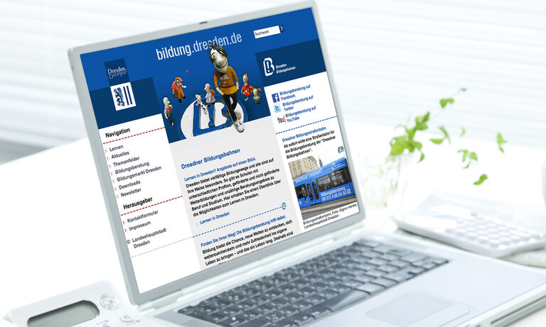 Im Webauftritt finden sich alle Informationen gebündelt.
