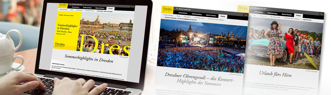 Newsletter für die Dresden Marketing GmbH