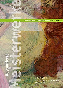 Buchcover: Dresdener Kunstblätter 3/2013