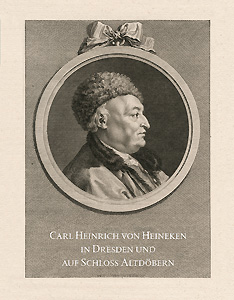 Buchcover: Carl Heinrich von Heineken in Dresden und auf Schloss Altdöbern