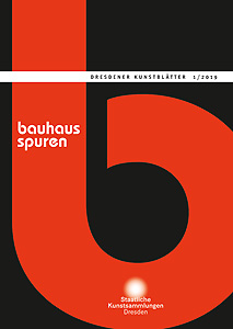 Buchcover: Dresdener Kunstblätter 1/2019