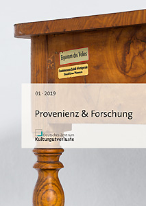 Buchcover: Provenienz & Forschung