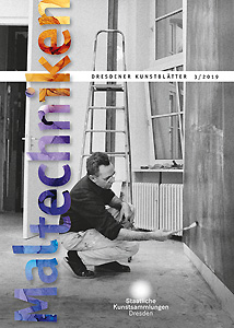 Buchcover: Dresdener Kunstblätter 3/2019