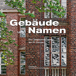 Buchcover: Gebäude und Namen