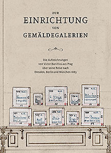 Buchcover: Zur Einrichtung von Gemäldegalerien
