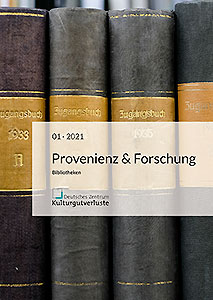 Buchcover: Provenienz & Forschung