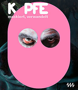 Buchcover: Köpfe – maskiert, verwandelt