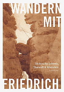 Buchcover: Wandern mit Caspar David Friedrich