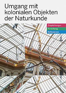 Buchcover: Umgang mit kolonialen Objekten der Naturkunde